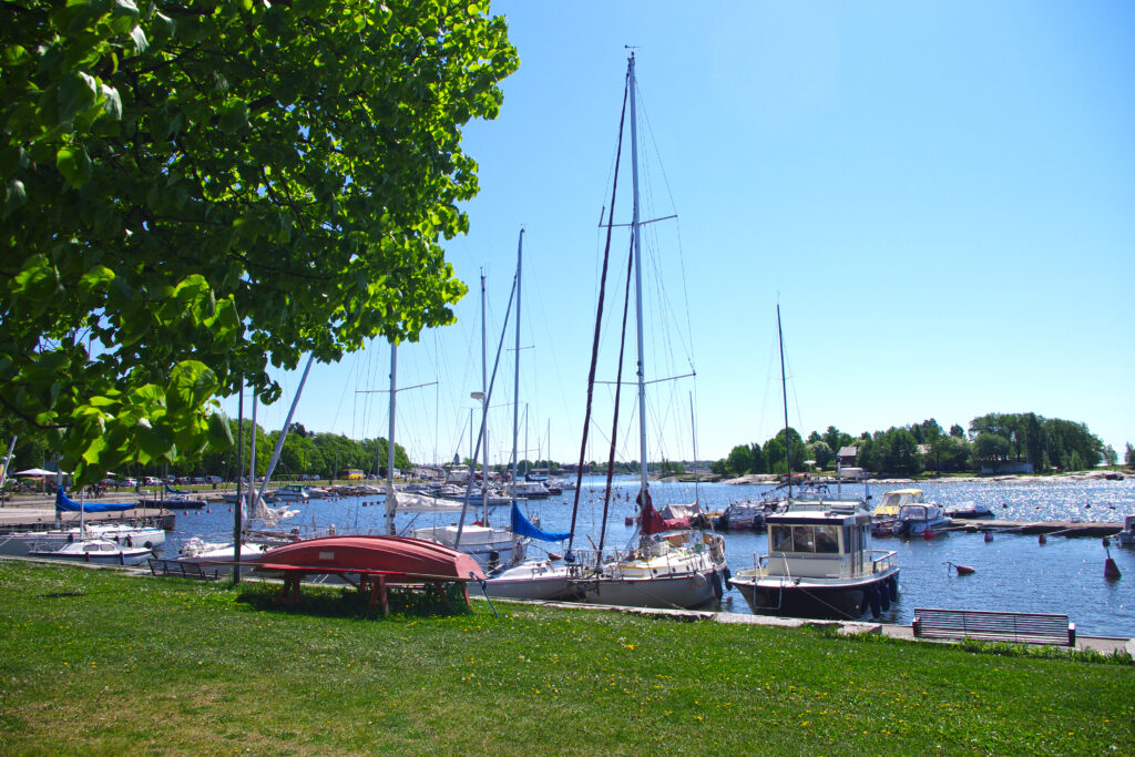 Marina,Port,Area,In,Helsinki,,Finland.
